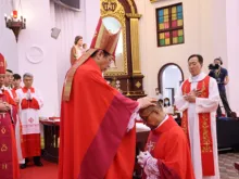 The episcopal ordination of Francis Cui Qingqi in Wuhan, China, on Sept. 8, 2021.